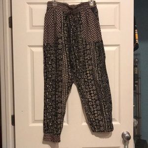 Elastic waist pants